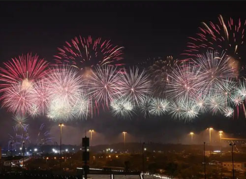 阳山县焰火晚会